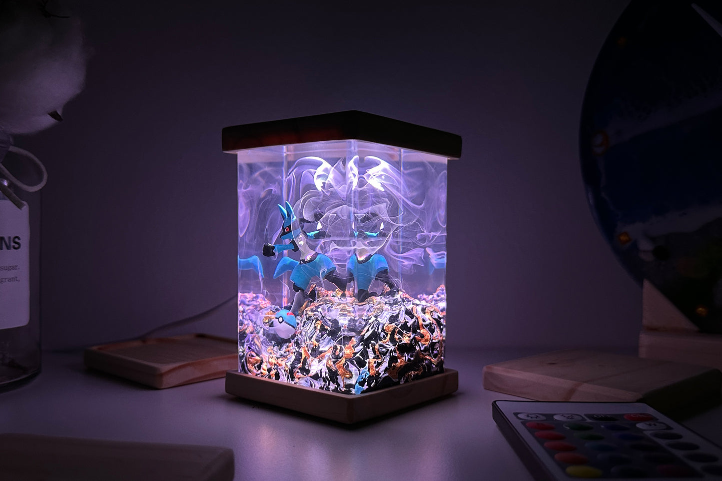 Custom resin product