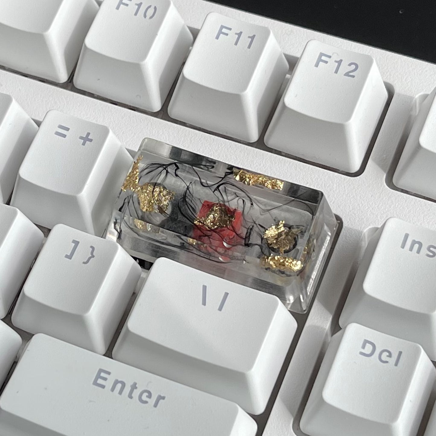Custom Flower Resin Keycaps