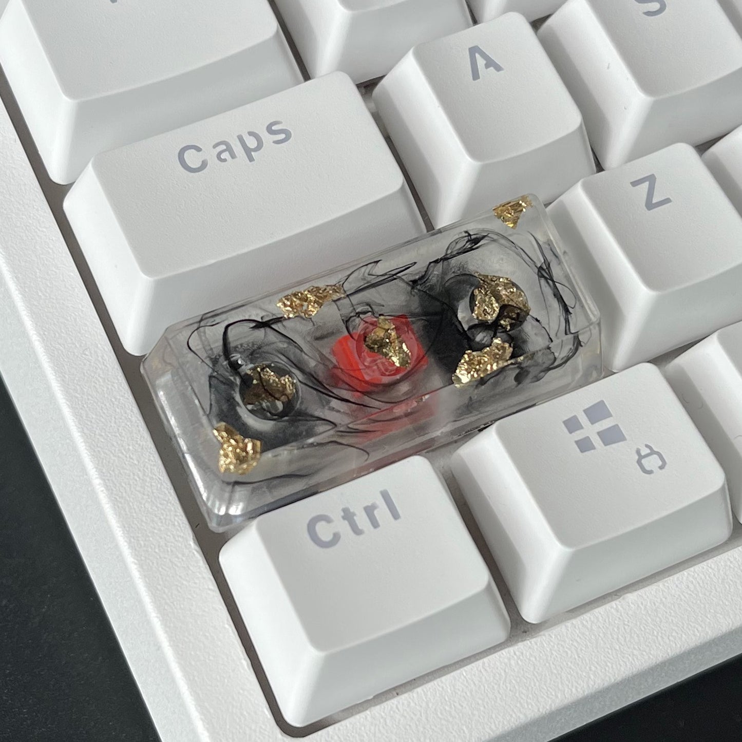 Custom Flower Resin Keycaps