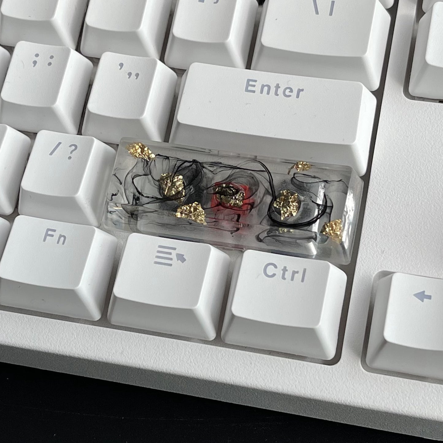 Custom Flower Resin Keycaps