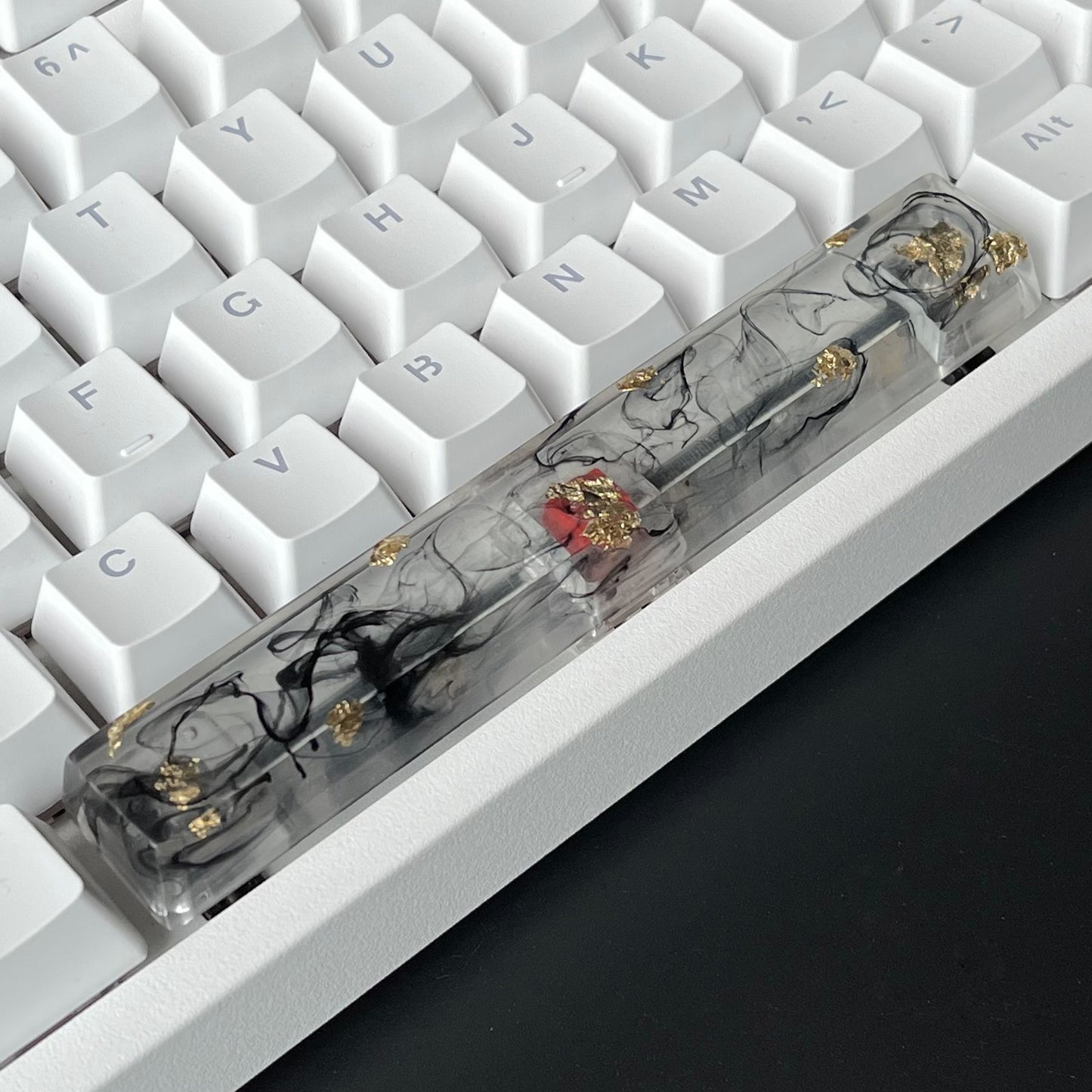 Custom Flower Resin Keycaps