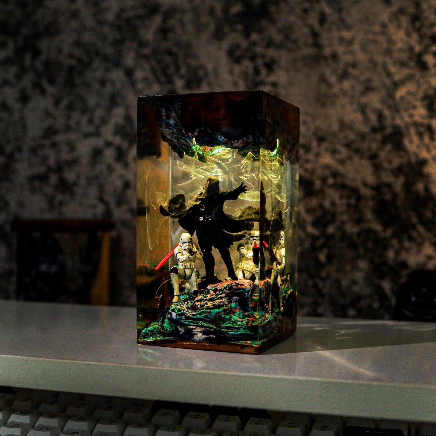 Custom resin product
