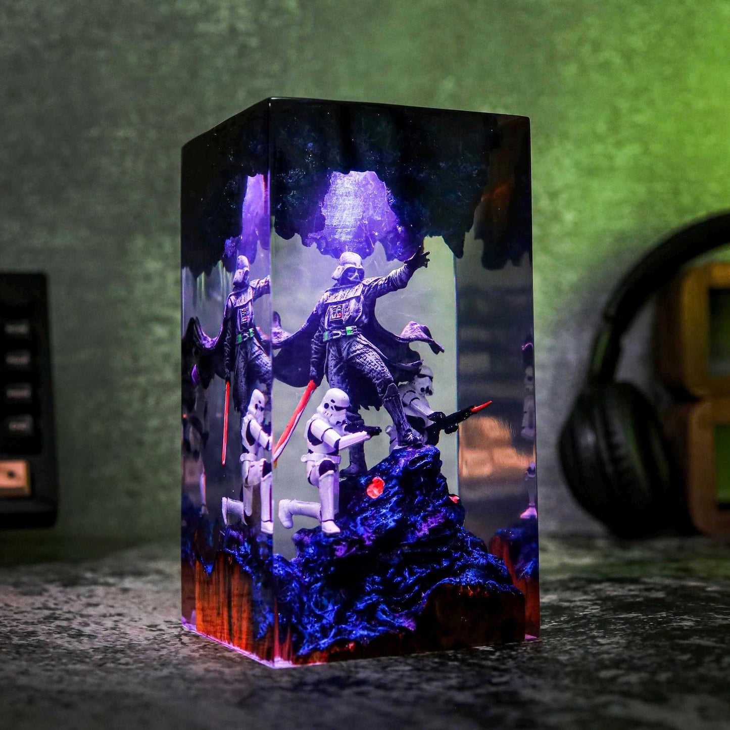 Custom resin product