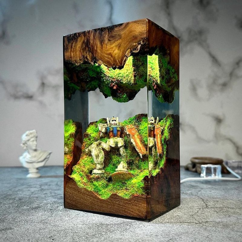 Custom resin product
