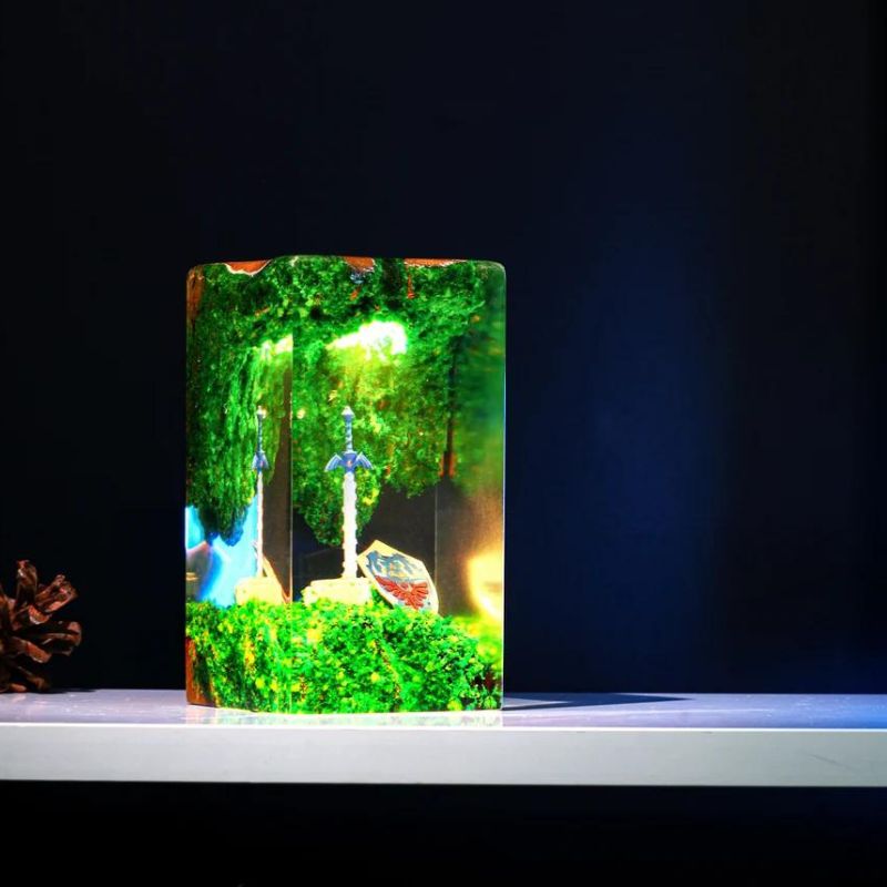 Custom resin product