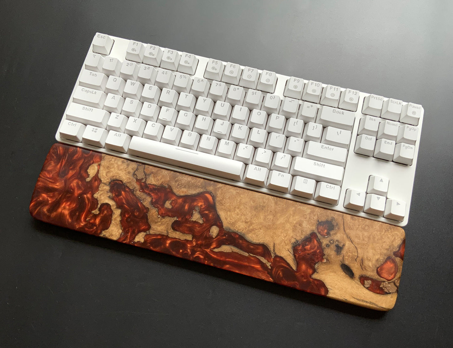 Keyboard wrist rest, resin wrist rest, cute wrist rest, mouse wrist rest, TKL wrist rest