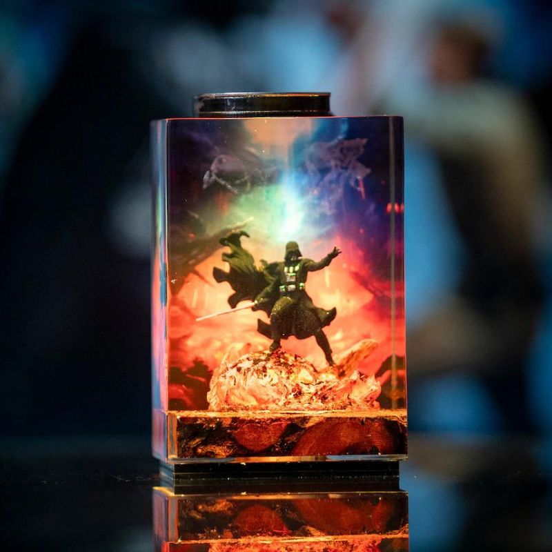 Custom resin product
