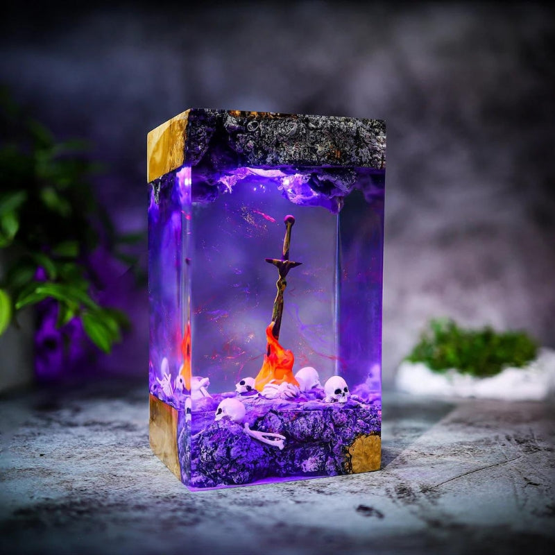 Custom resin product