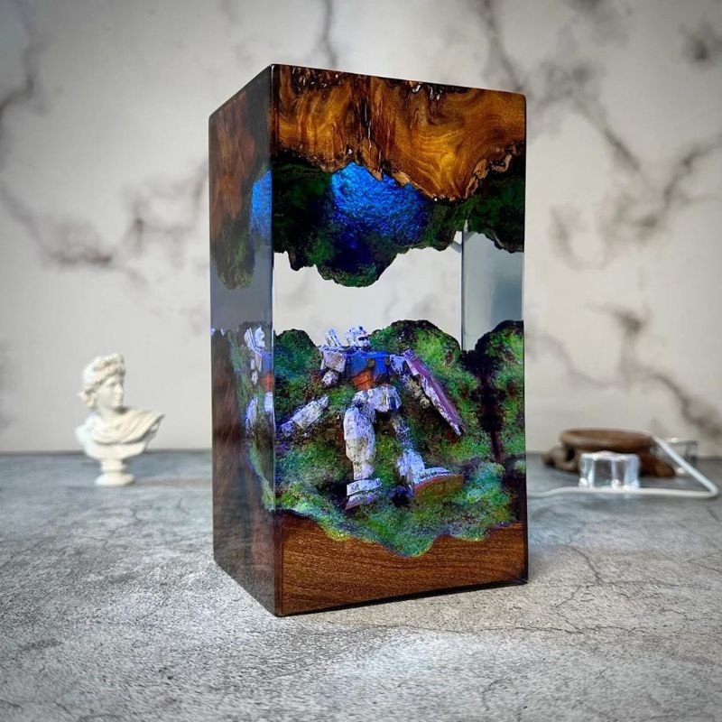 Custom resin product