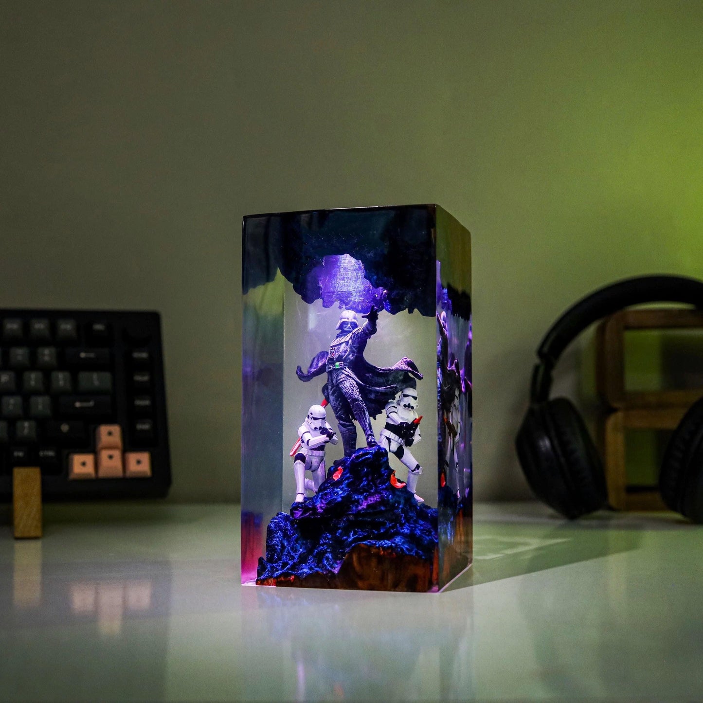 Custom resin product