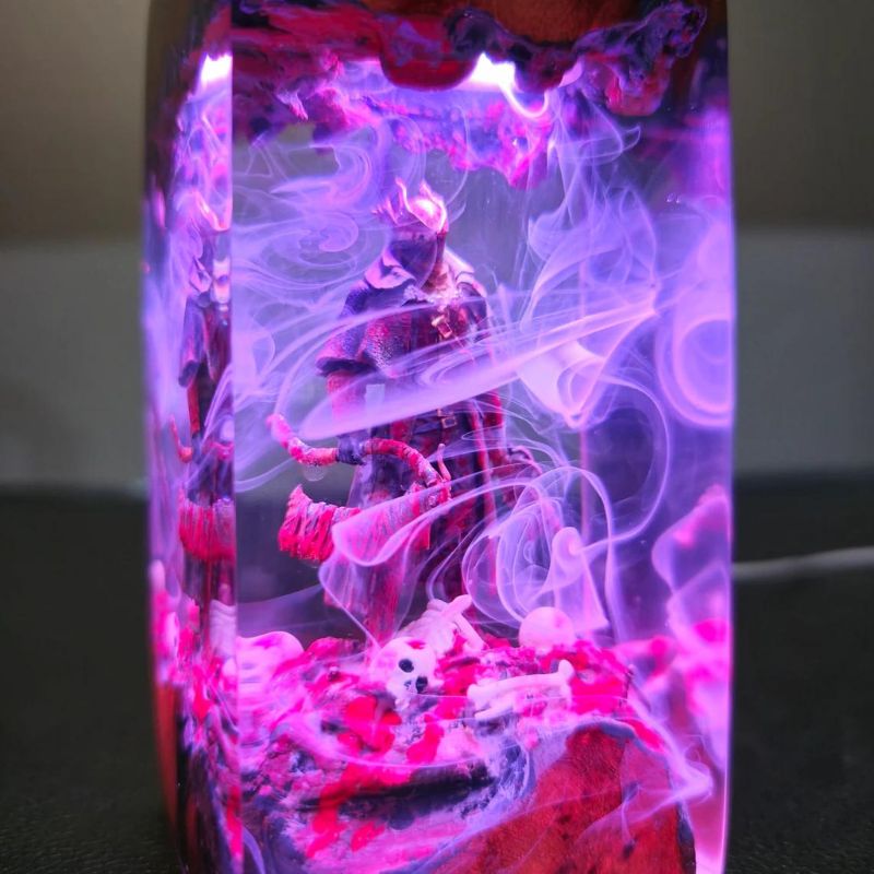 Custom resin product