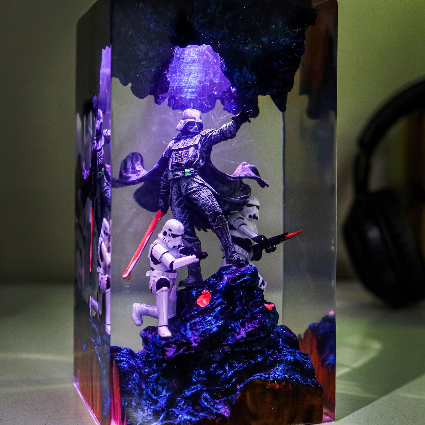 Custom resin product