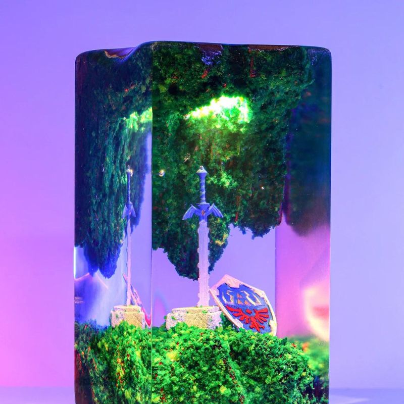 Custom resin product