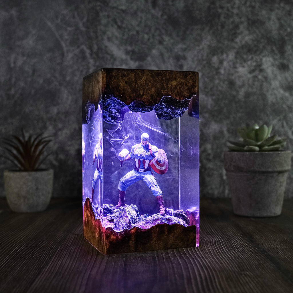 Custom resin product