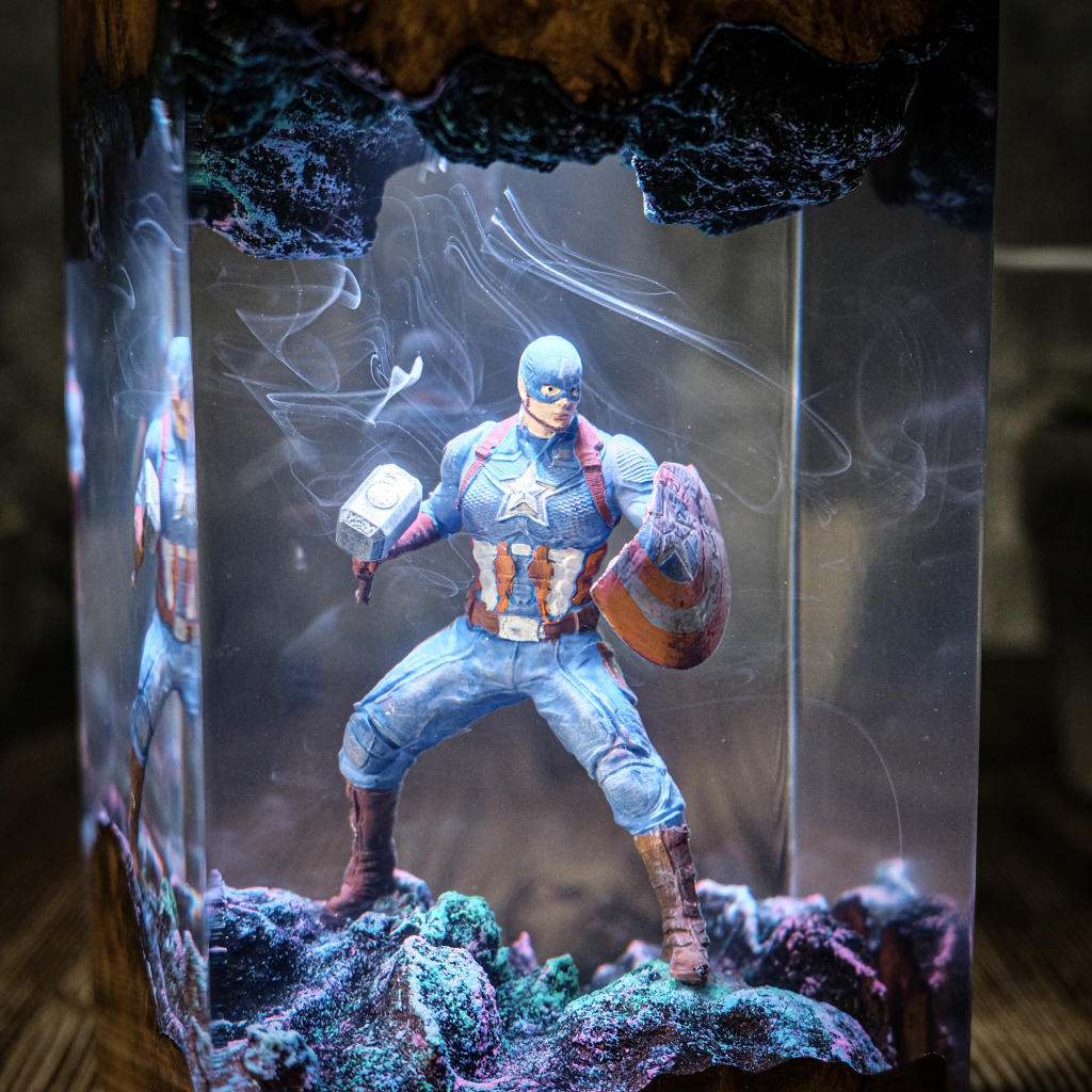 Custom resin product
