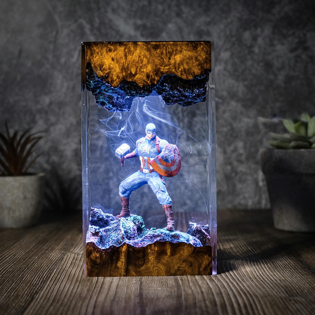 Custom resin product