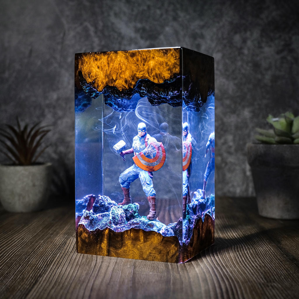 Custom resin product