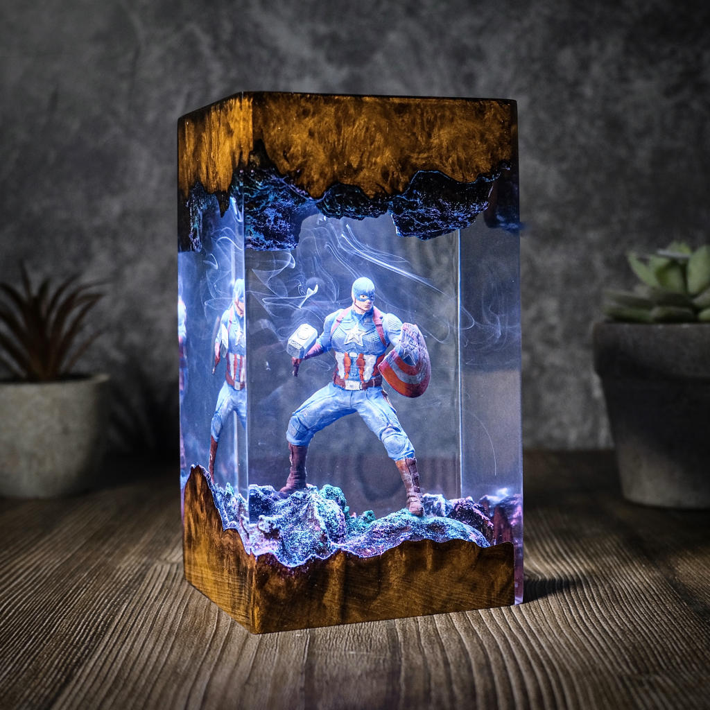 Custom resin product