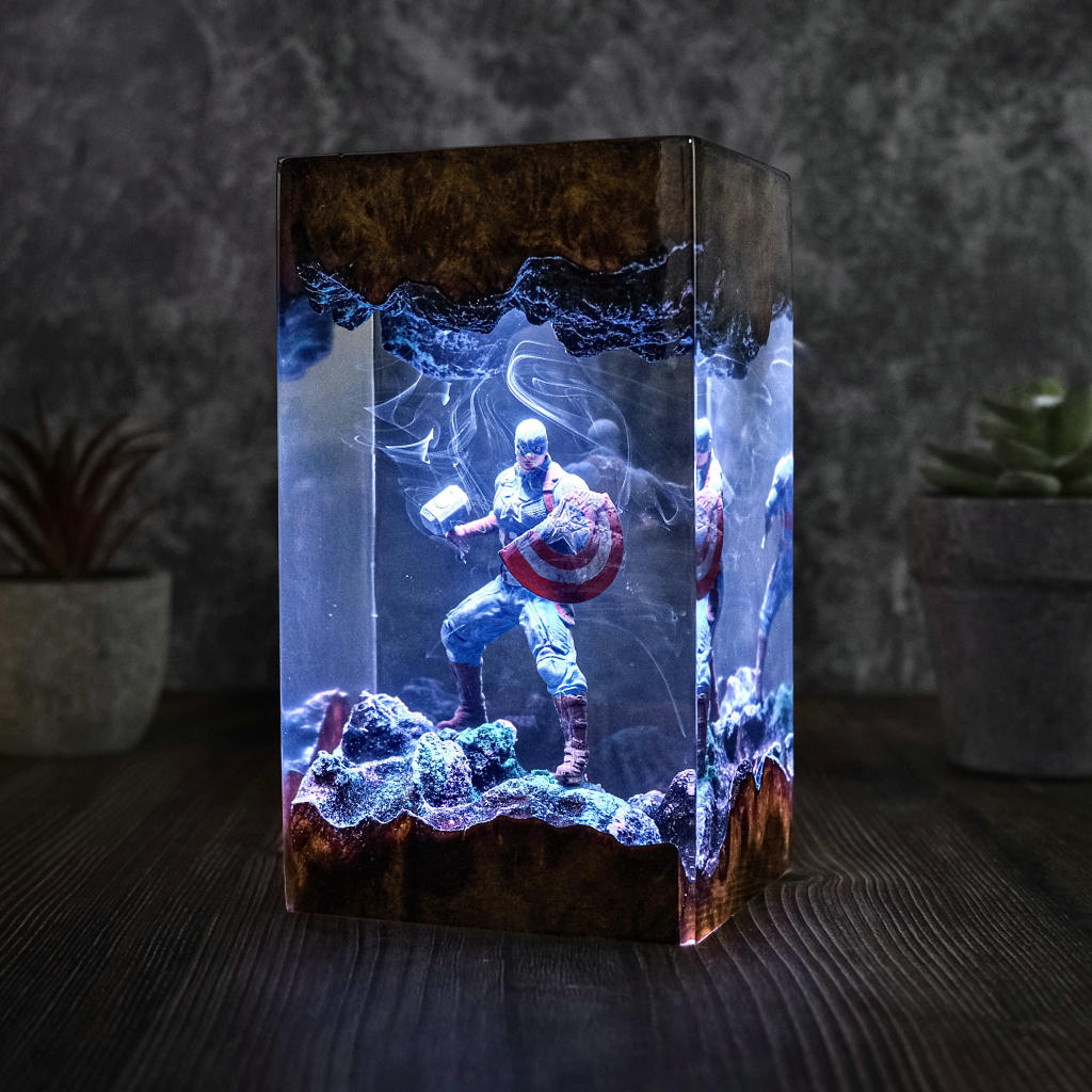 Custom resin product