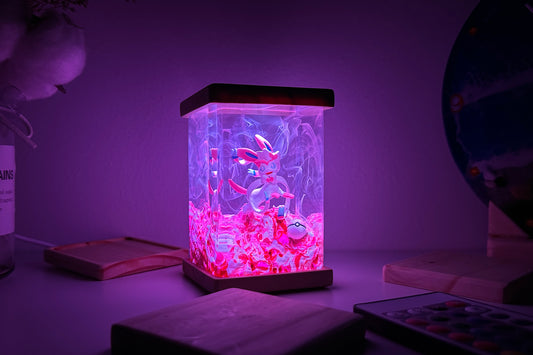 SYL custom resin lamp