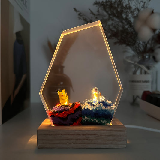 Custom PKM Resin Art Lamp