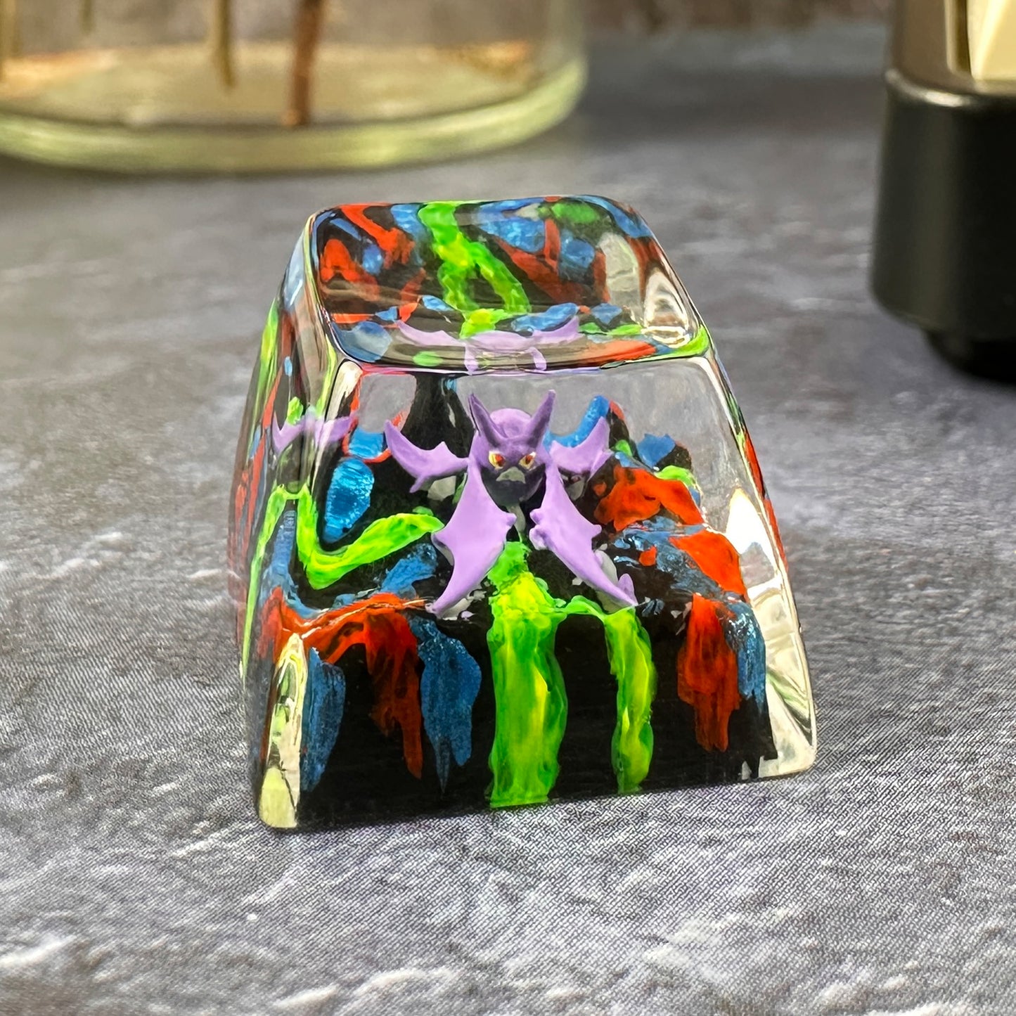 PKM CRO ESC Keycap - Handmade Resin Craft