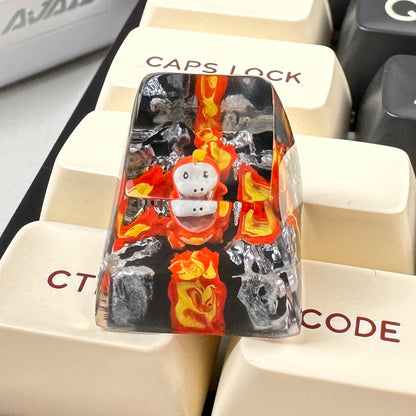 PKM FUE ESC Keycap - Handmade Resin Craft