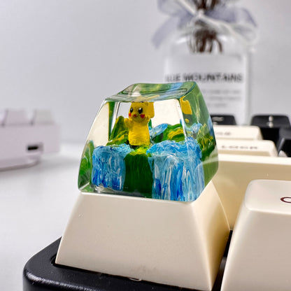 PKM PKC ESC Keycap - Handmade Resin Craft