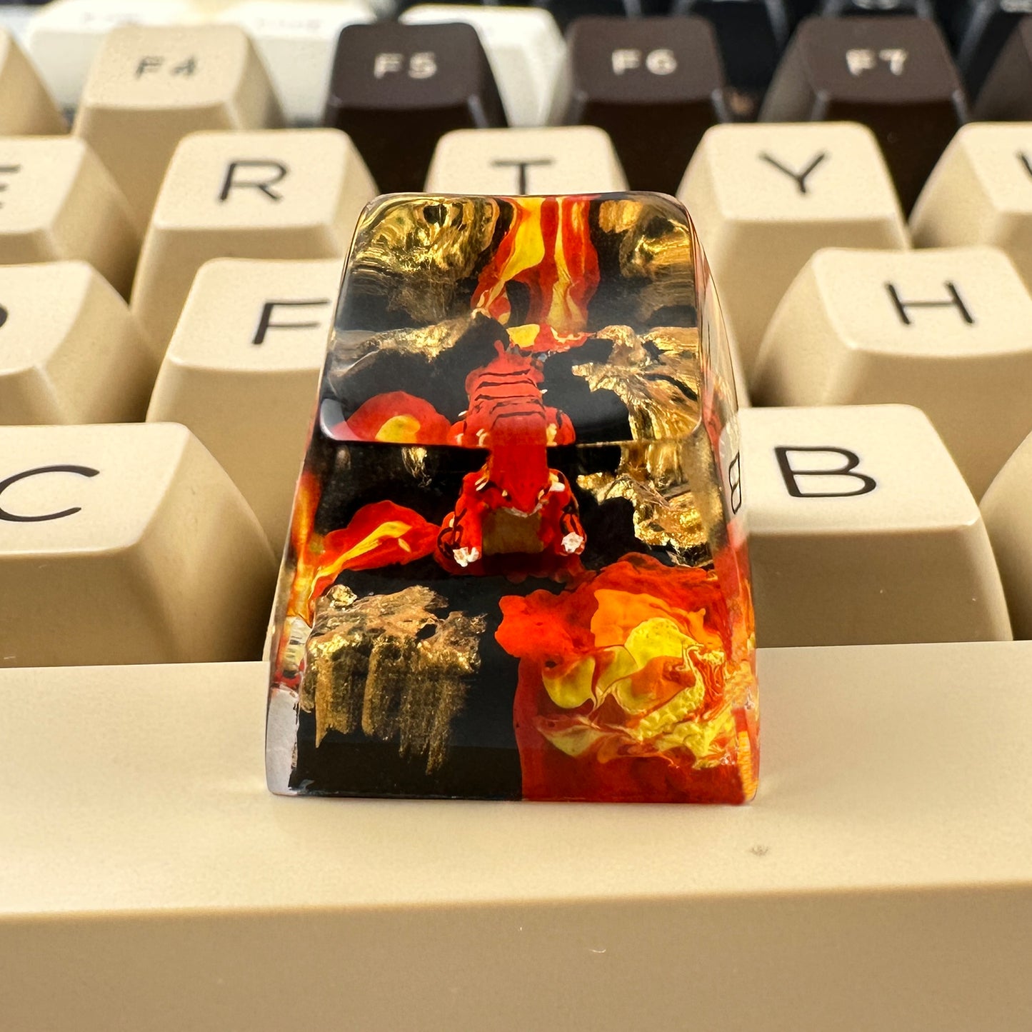 PKM GRD ESC Keycap - Handmade Resin Craft