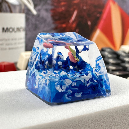 PKM GRE ESC Keycap - Handmade Resin Craft