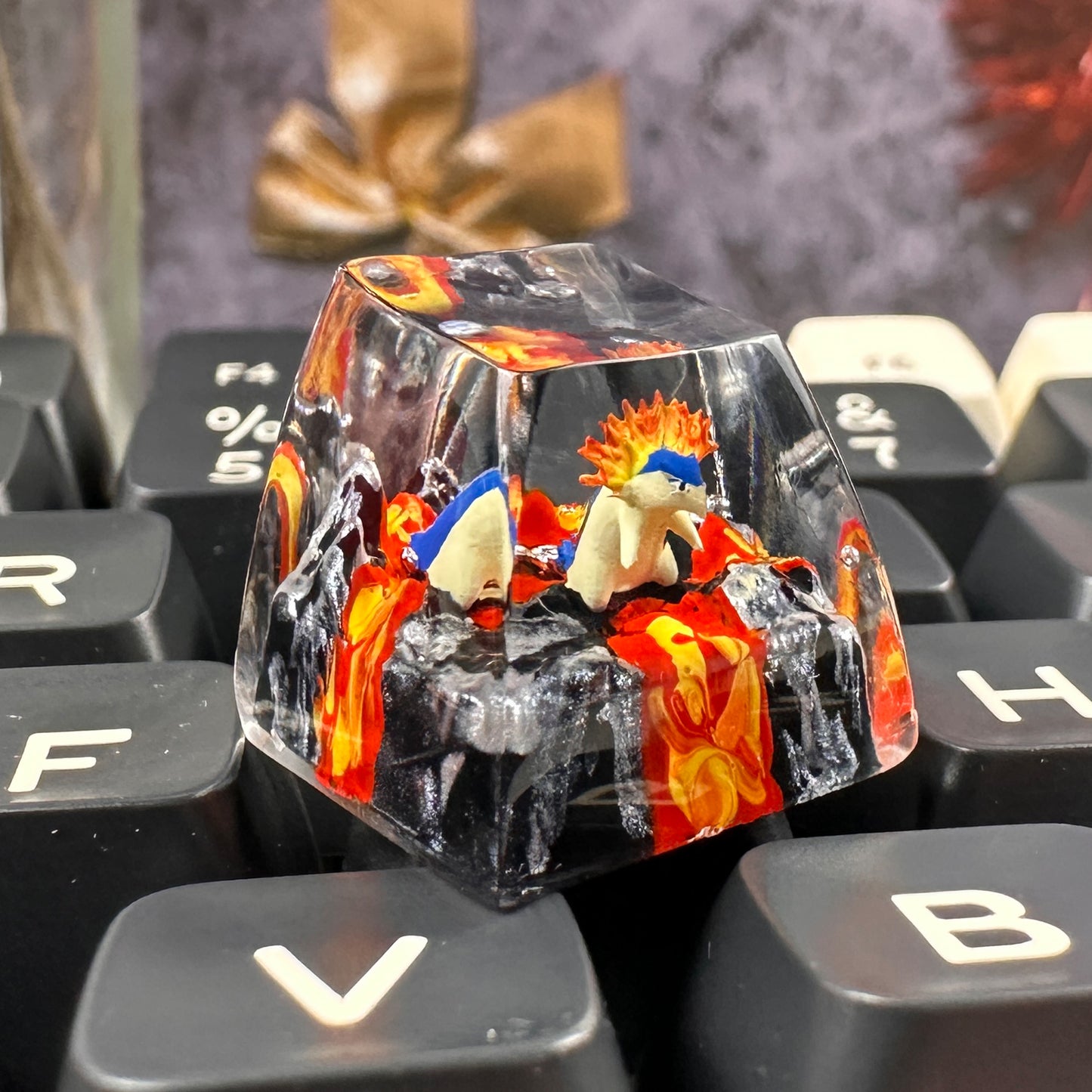 PKM TYP ESC Keycap - Handmade Resin Craft