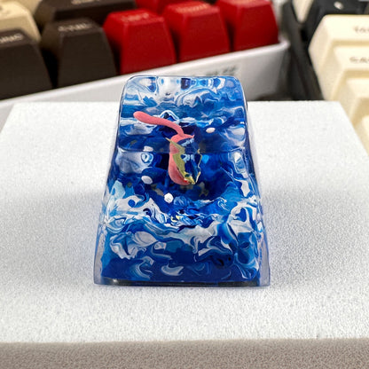 PKM GRE ESC Keycap - Handmade Resin Craft