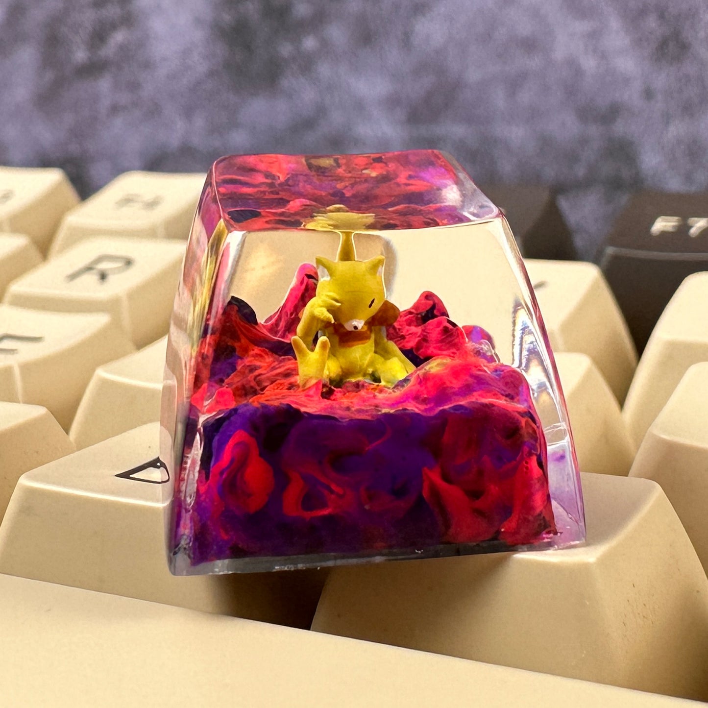 PKM ABR ESC Keycap - Handmade Resin Craft