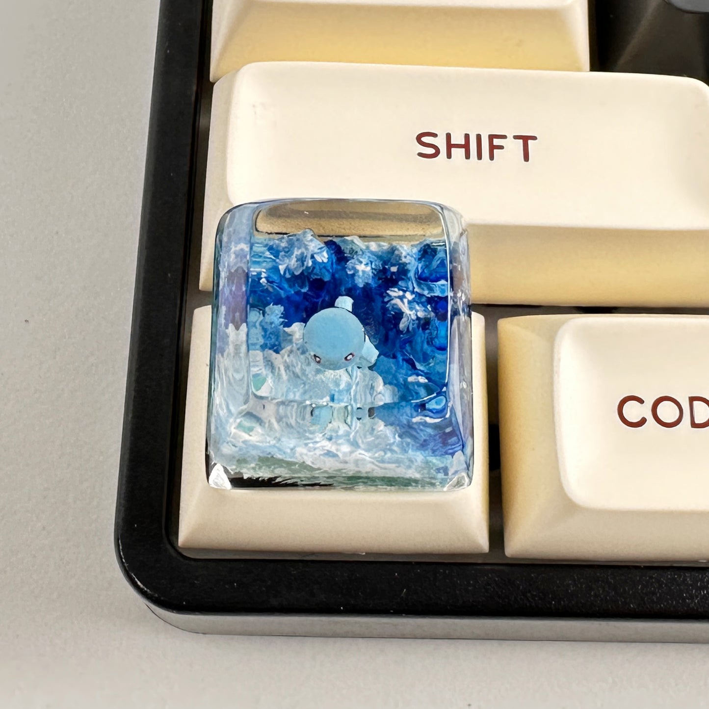 PKM SQU ESC Keycap - Handmade Resin Craft