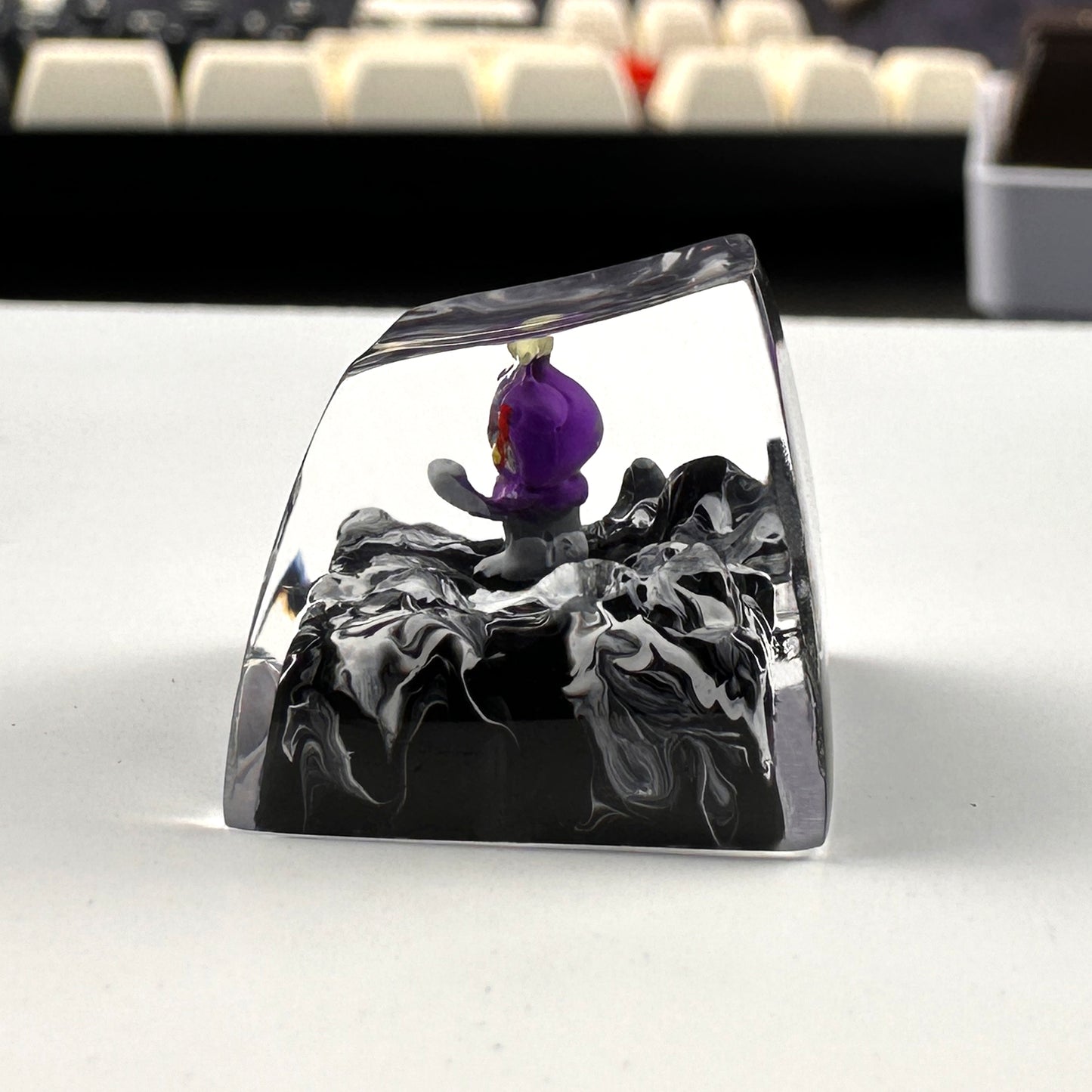 PKM MSD ESC Keycap - Handmade Resin Craft