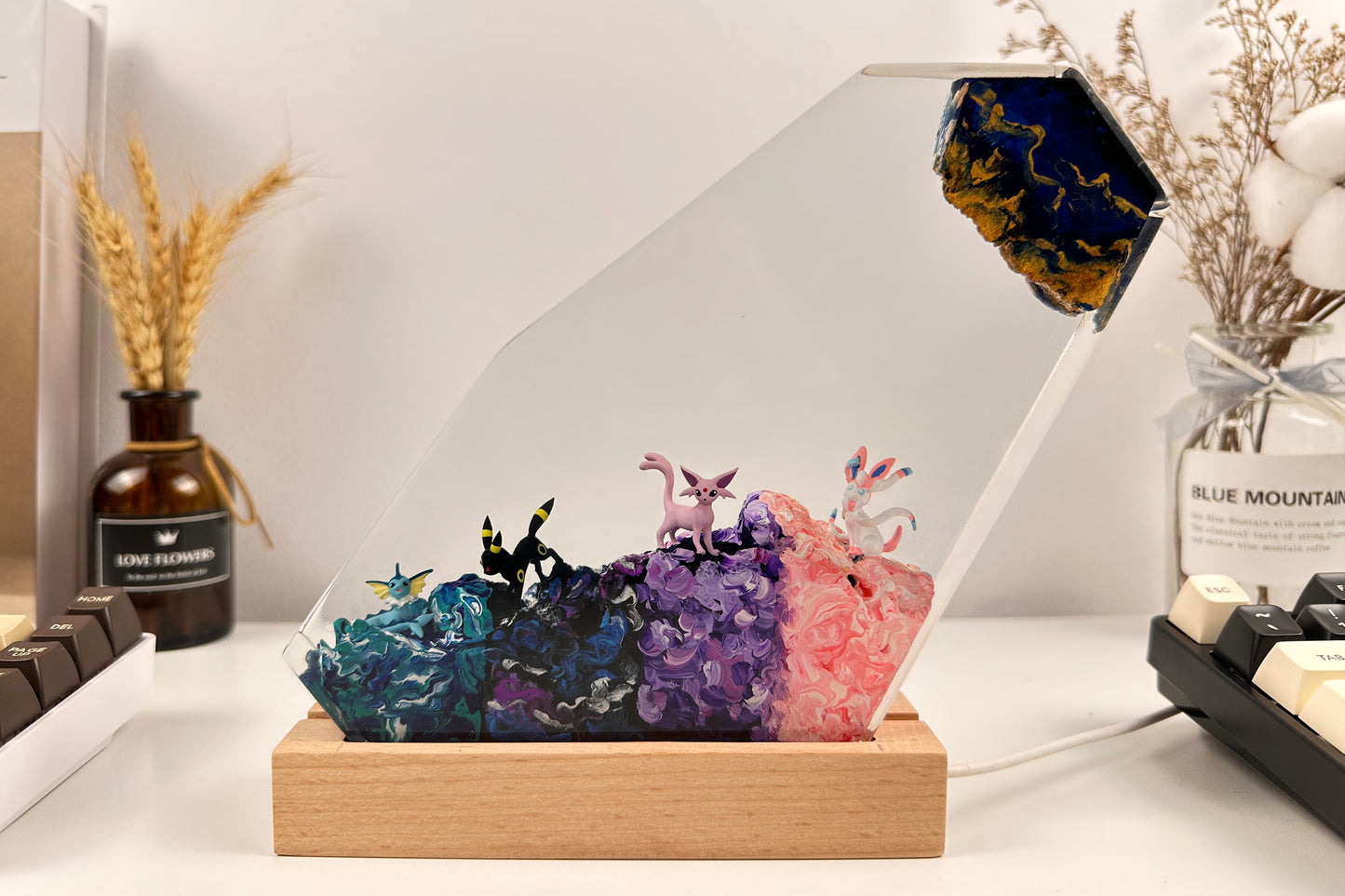 PKM EV Evolution Resin Art Lamp