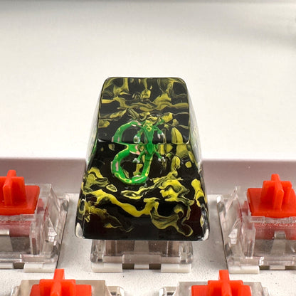 PKM RQZ ESC Keycap - Handmade Resin Craft