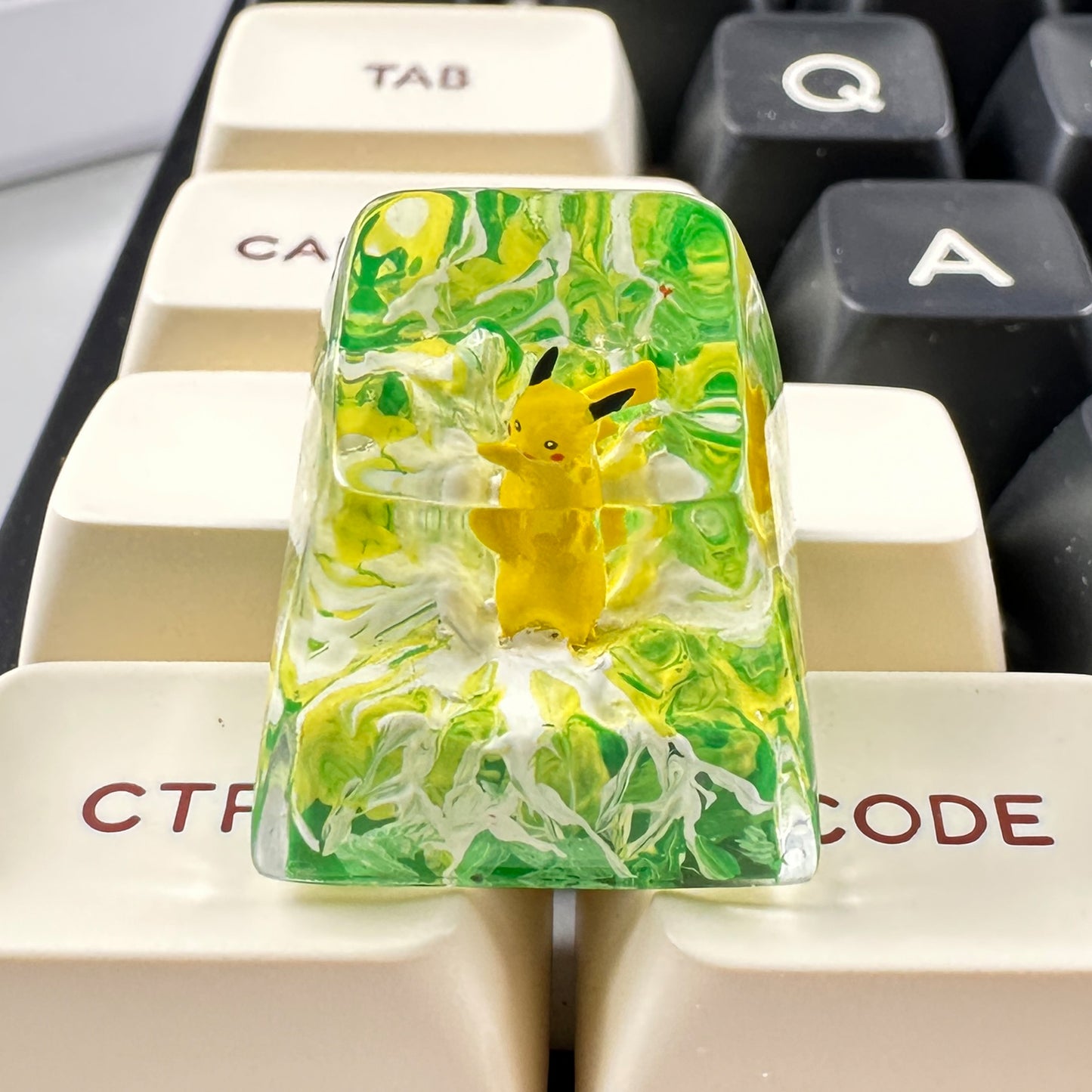 PKM PKC V3 ESC Keycap - Handmade Resin Craft