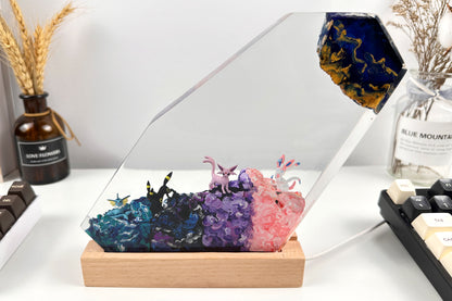 PKM EV Evolution Resin Art Lamp