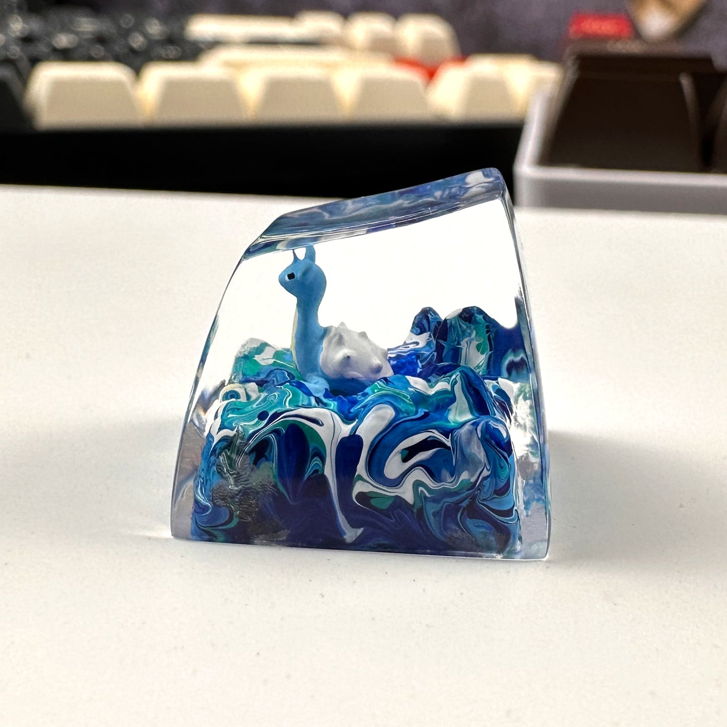 PKM LP ESC Keycap - Handmade Resin Craft