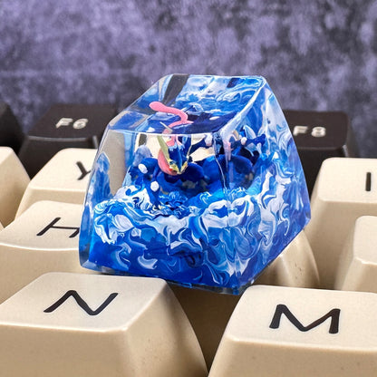 PKM GRE ESC Keycap - Handmade Resin Craft