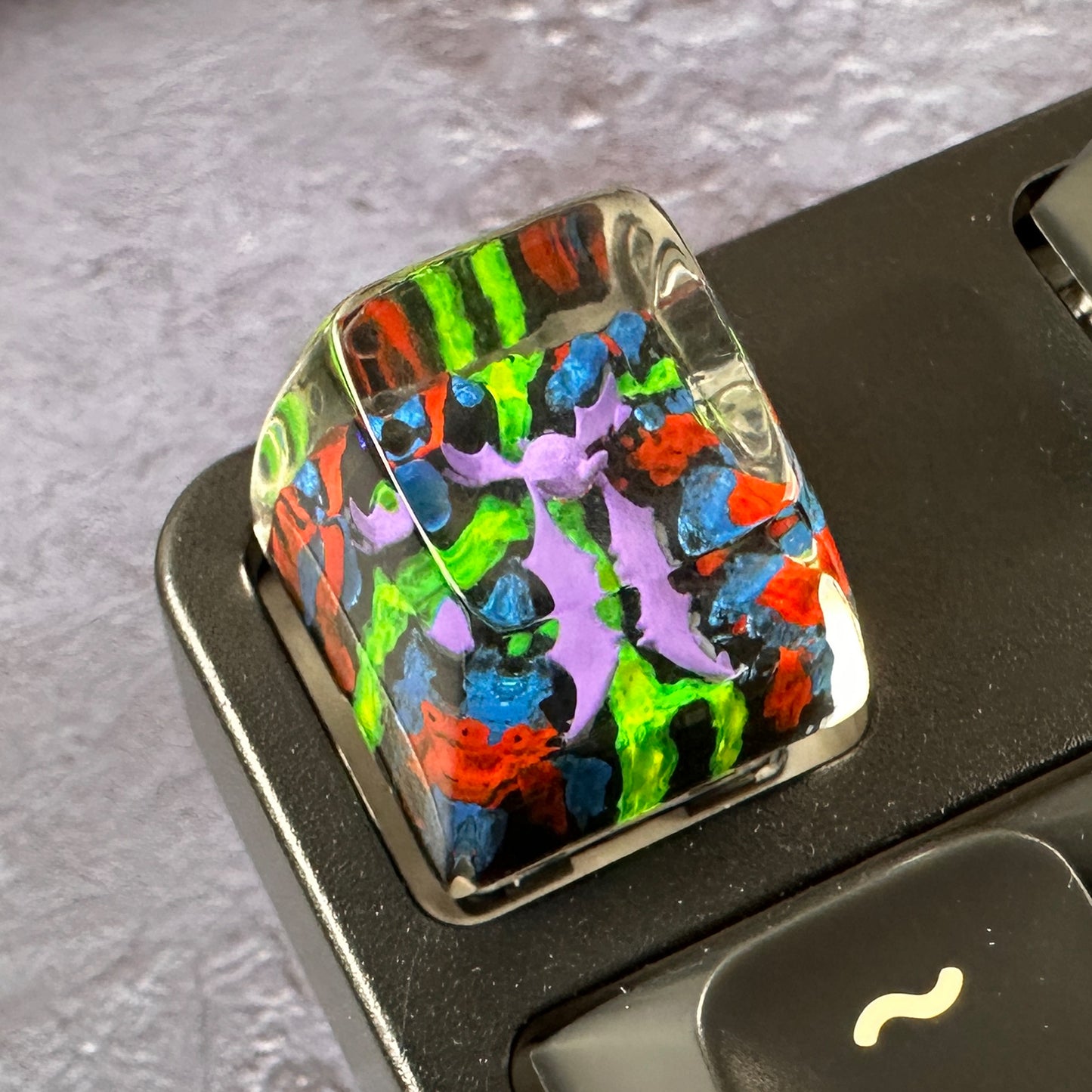 PKM CRO ESC Keycap - Handmade Resin Craft