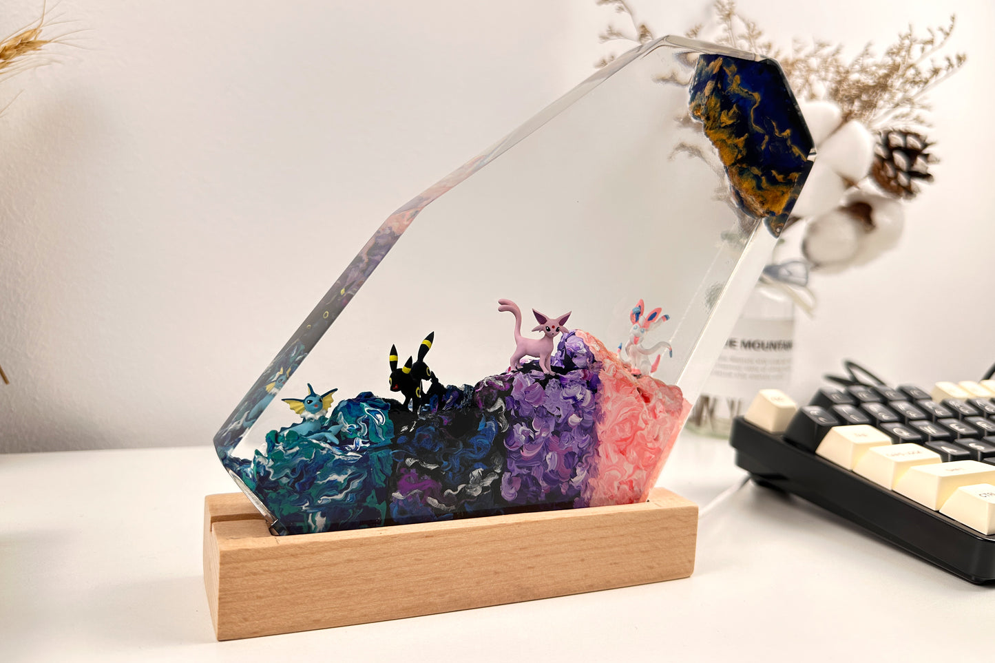 PKM EV Evolution Resin Art Lamp