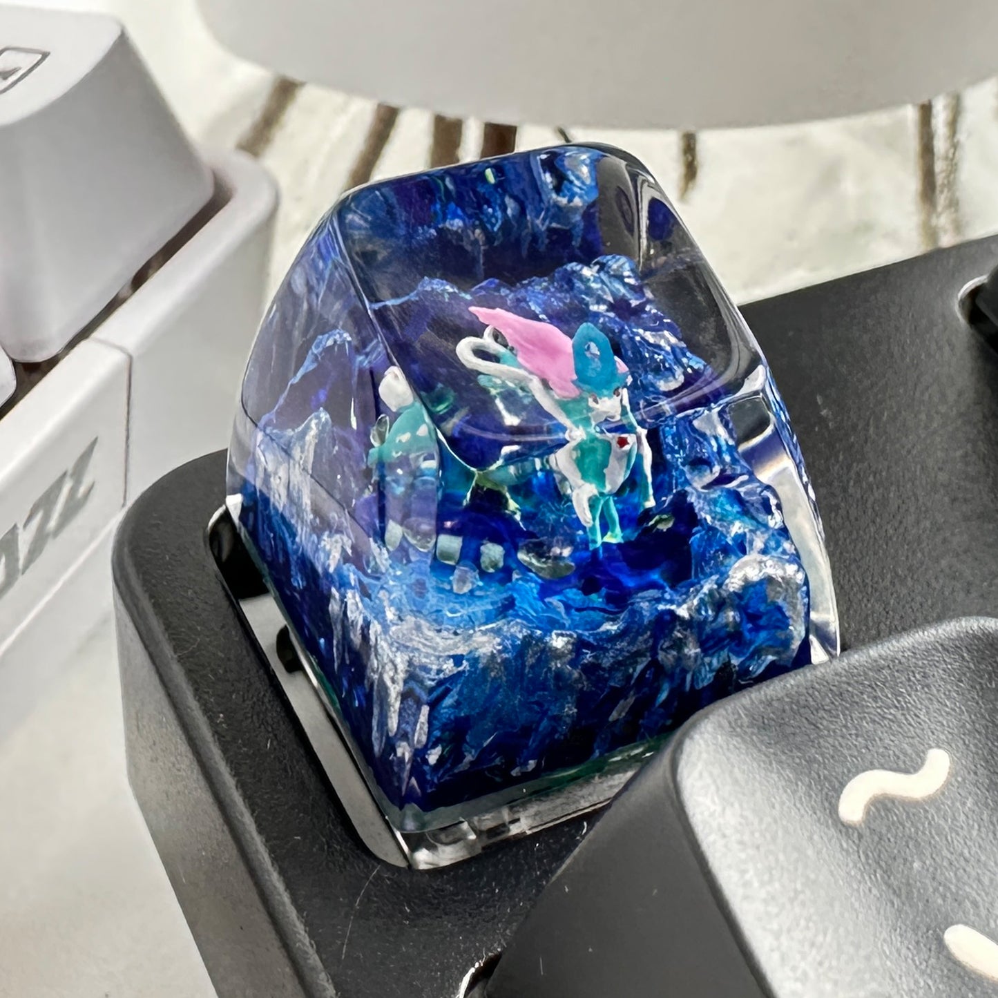 PKM SUI ESC Keycap - Handmade Resin Craft