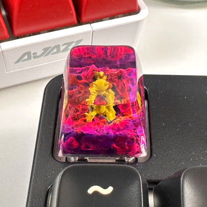 PKM ABR ESC Keycap - Handmade Resin Craft