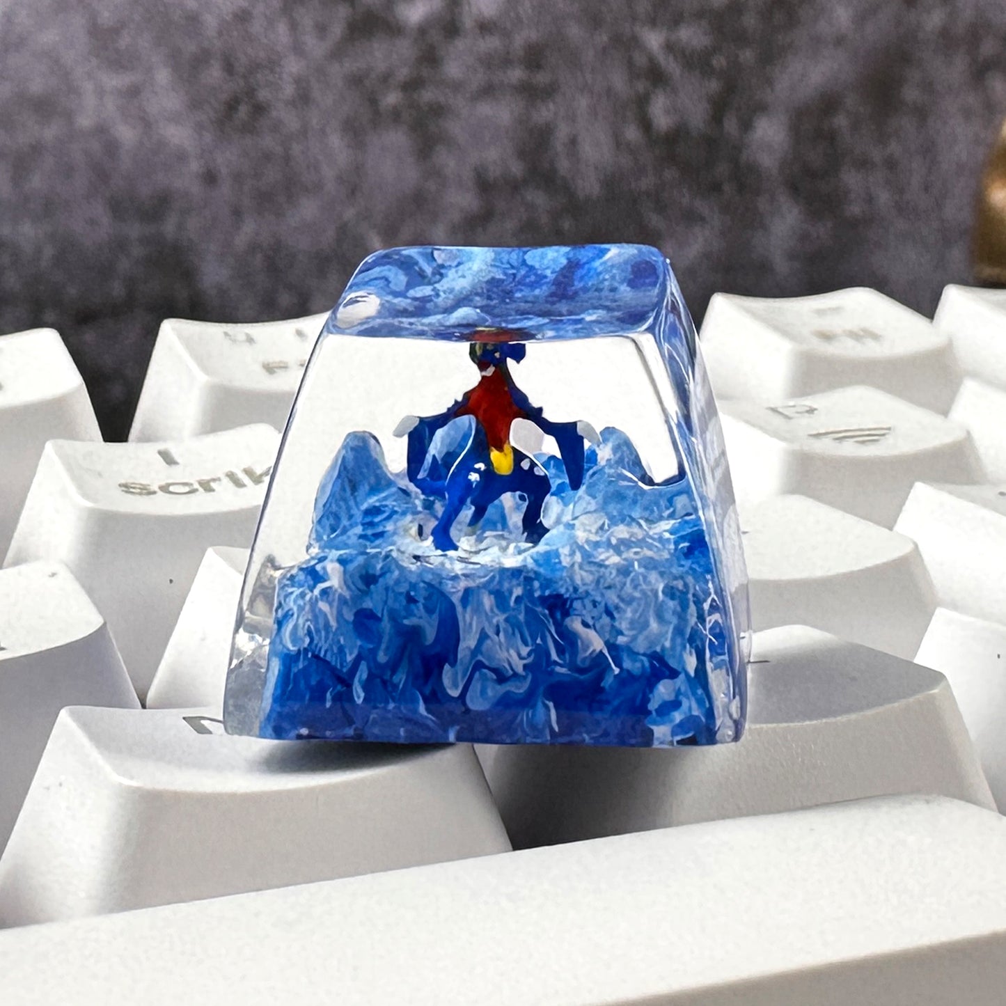 PKM GAR ESC Keycap - Handmade Resin Craft