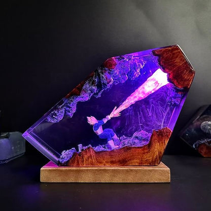 Dragon Ball Vegeta Epoxy Lamp