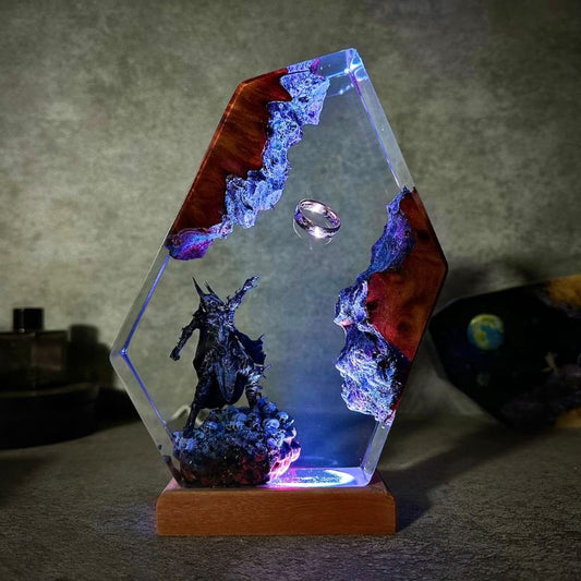 LOTR resin lamp