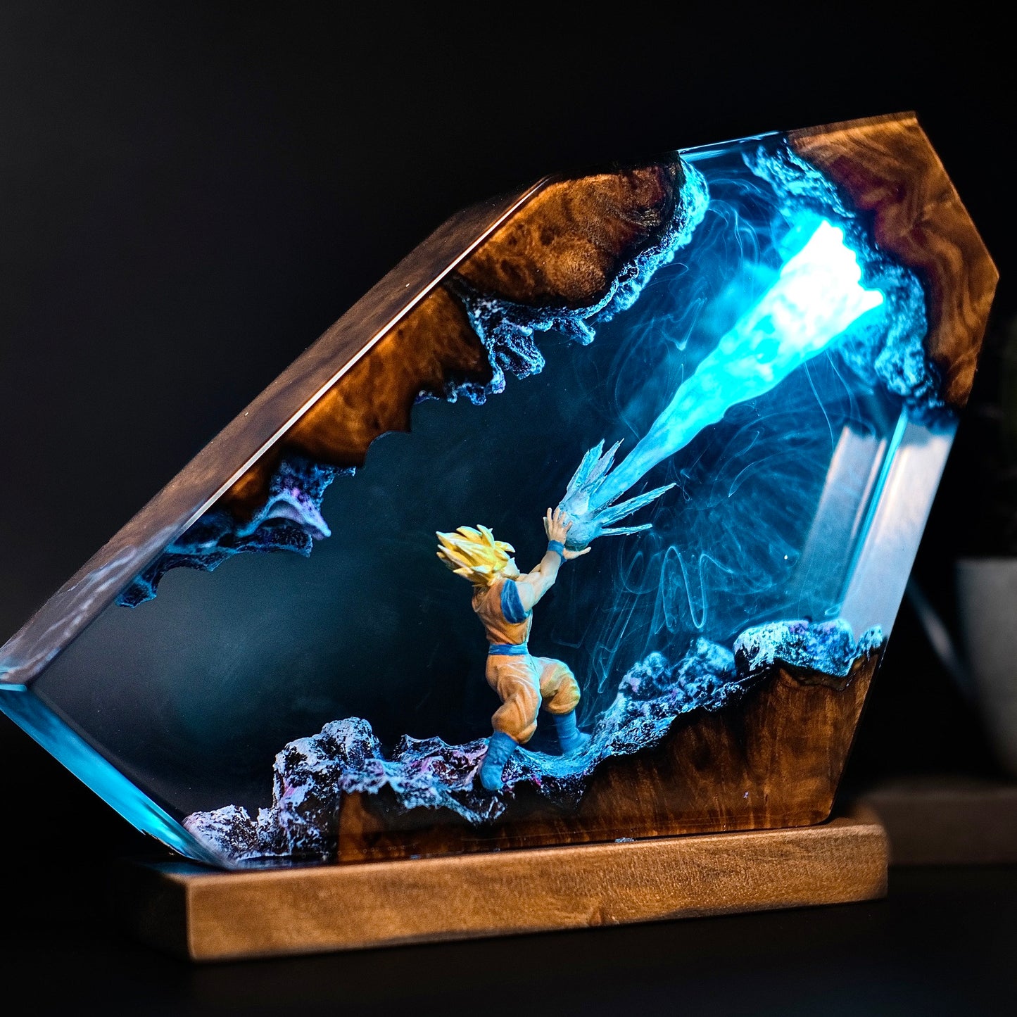 Dragon Ball Goku Epoxy Lamp