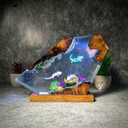 Axolotl World Diamond Lamp